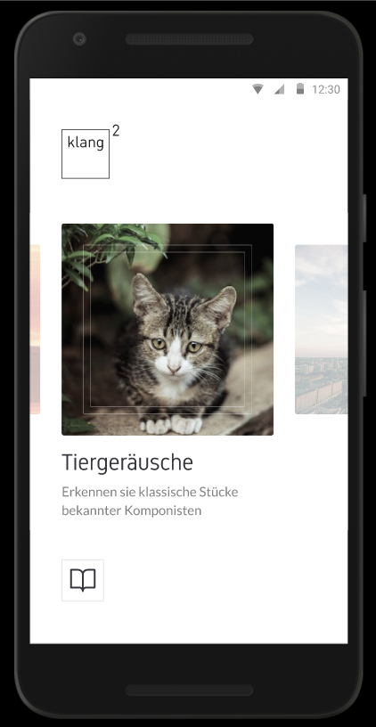 klang2 App Game Interface Screenshot